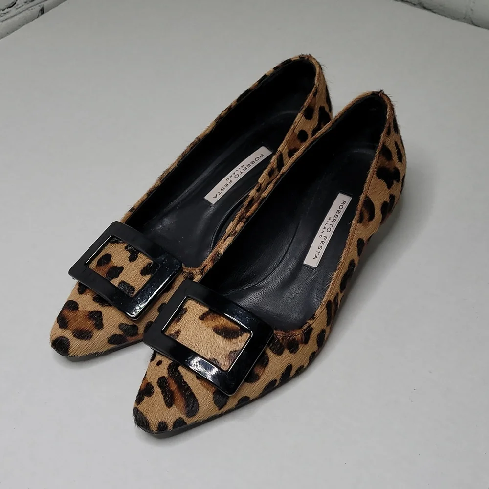 Roberto festa Milano Walmy pony hair pumps